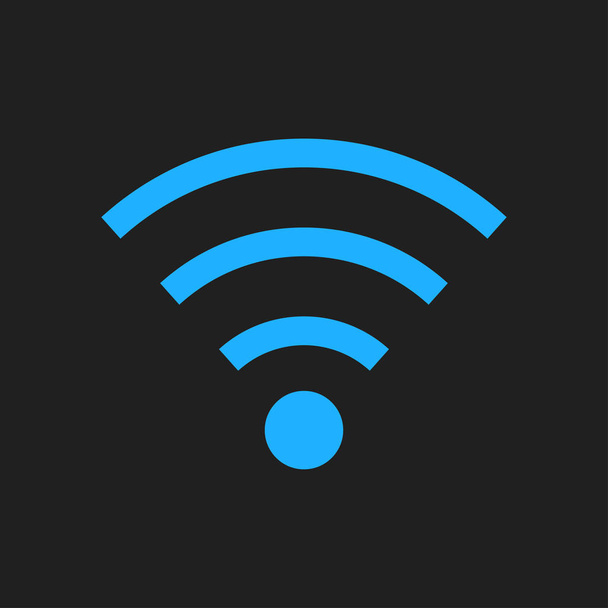 Wi-Fi σήμα σύμβολο. - Διάνυσμα, εικόνα