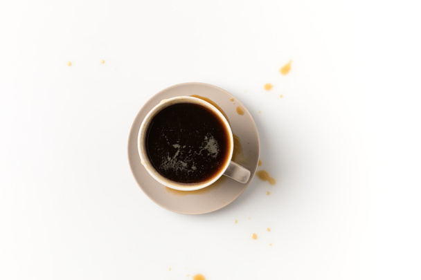 coffee cup with blots - Valokuva, kuva