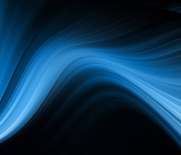Abstraktní modré pozadí - Fotografie, Obrázek