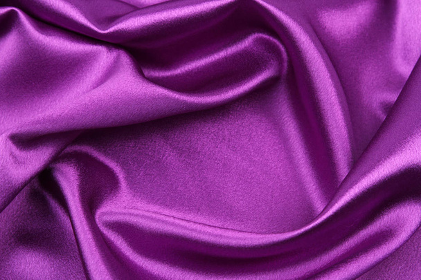 Purple silk fabric - Zdjęcie, obraz