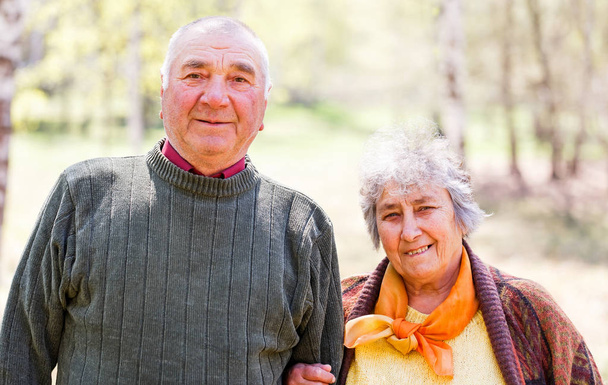 Happy elderly couple  - Photo, Image