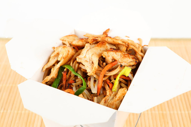 Asian rice with chicken - Zdjęcie, obraz