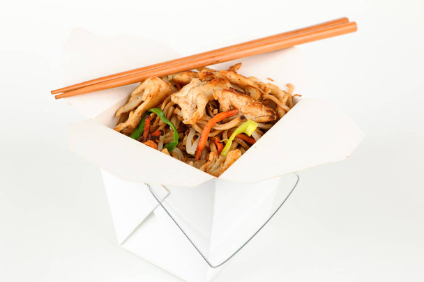 Asian rice with chicken - Zdjęcie, obraz