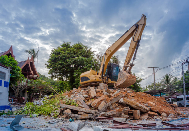 Demolition of buildings - Photo, Image