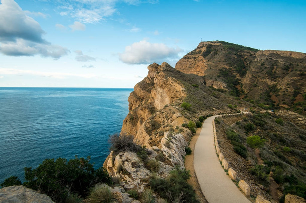 Sierra Helada cliffs - Fotó, kép