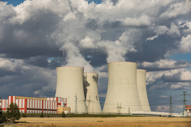 Nuclear power plant Temelin in the Czech Republic - Photo, Image
