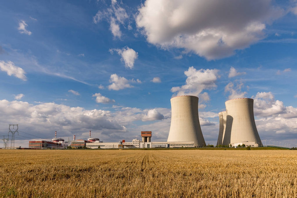 Nuclear power plant Temelin in the Czech Republic - Photo, Image