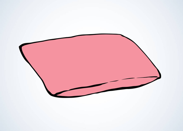 Pillow. Vector drawing - Vector, Image