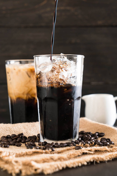 Iced coffee with milk - Photo, Image