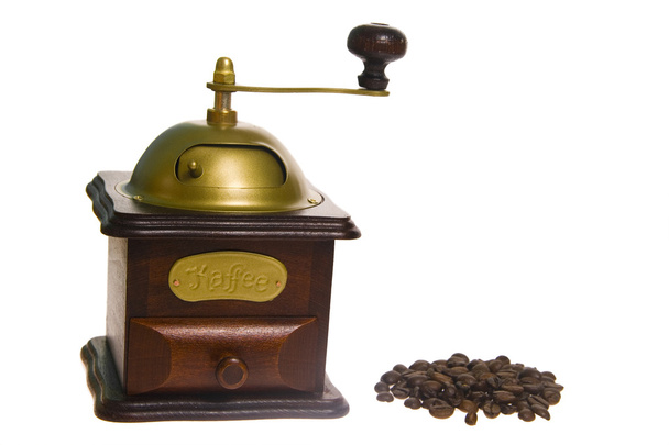 Öreg kávédaráló - Fotó, kép