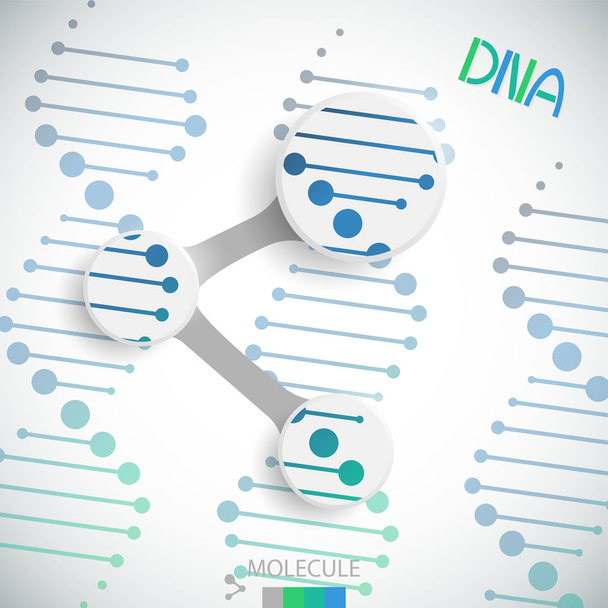Résumé fond ADN. Vecteur
 - Vecteur, image