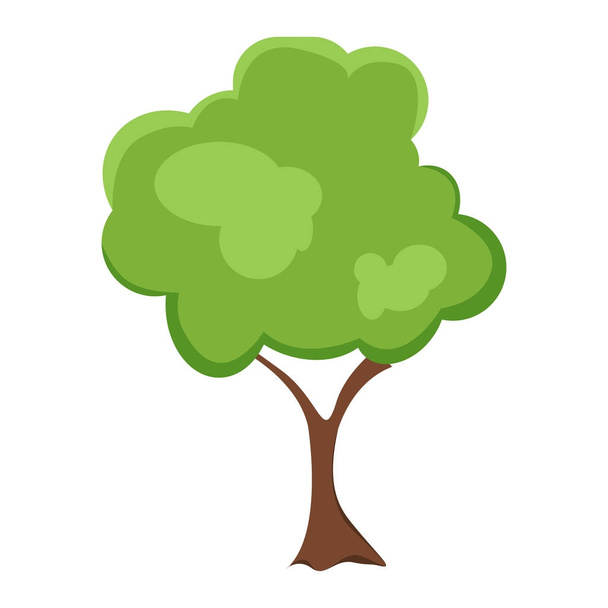 Isolated tree illustration - Vector, afbeelding