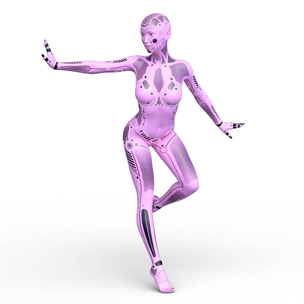 3D CG візуалізація жіночого робота
 - Фото, зображення