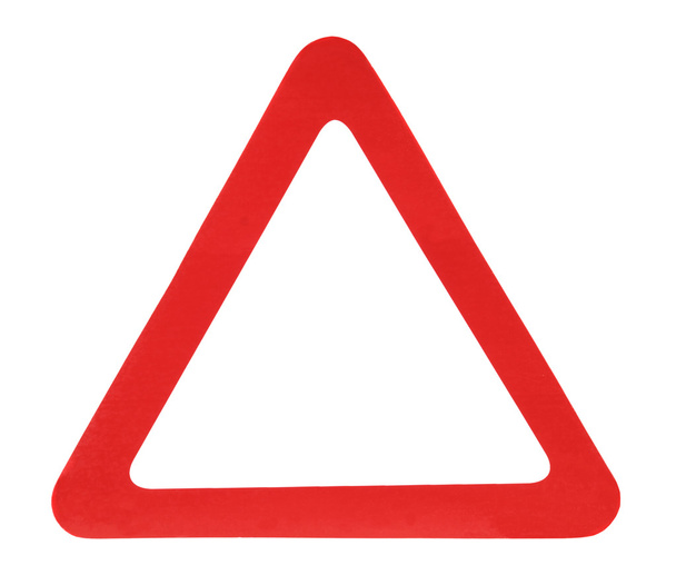 Red Triangle - Foto, Imagem
