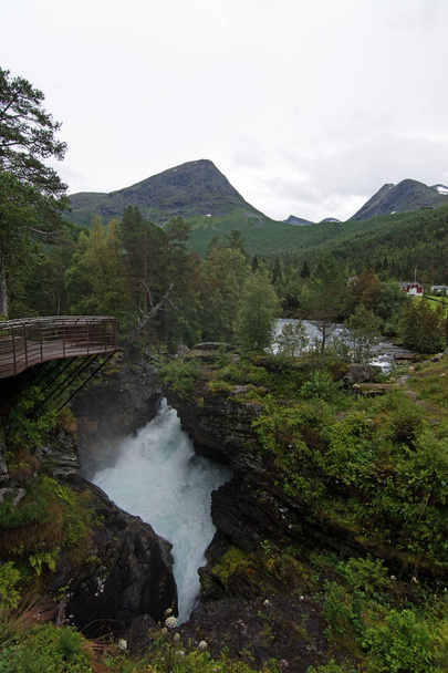 Gudbrandsjuvet in Norway - Zdjęcie, obraz