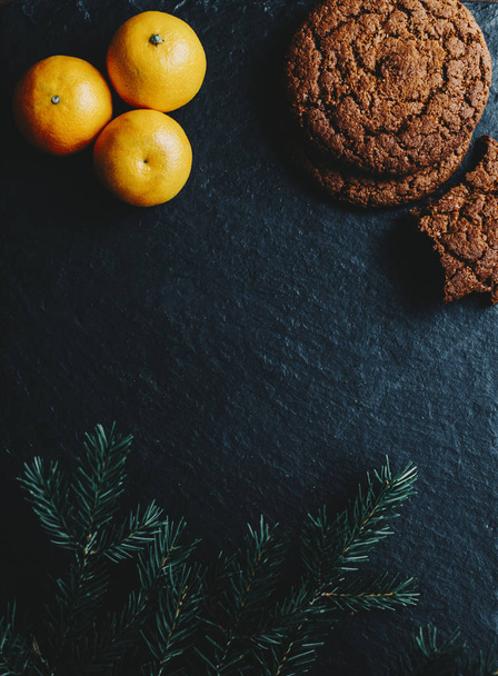 Cookies And Orange - Фото, зображення