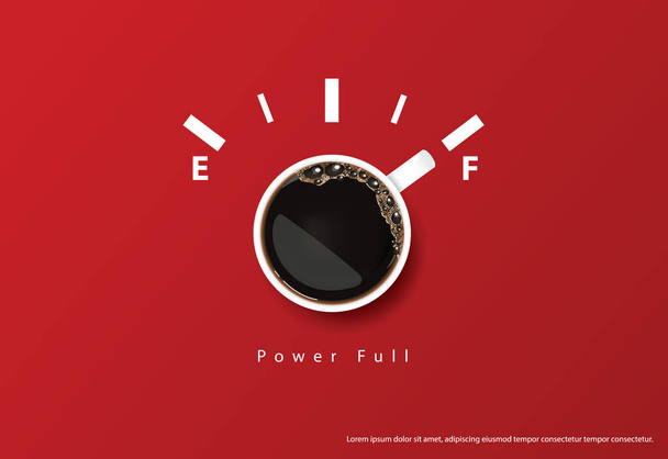 Kávé Plakát Reklám Flayers Vector Illusztráció - Vektor, kép