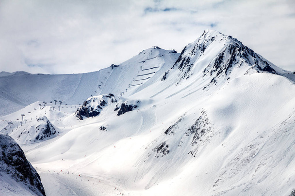 Ski slopes in Ischgl  - Foto, Bild