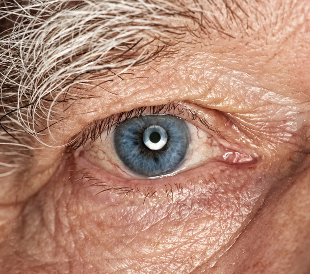 afbeelding van een menselijk oog - Foto, afbeelding
