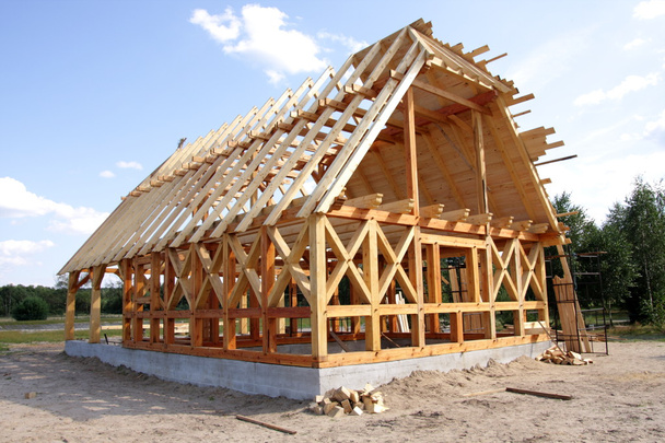 Maison écologique en bois
 - Photo, image