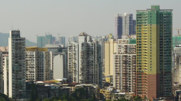 Cityscape view of Macau city - Séquence, vidéo