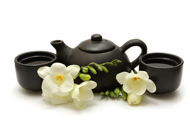 Set de té chino
 - Foto, imagen