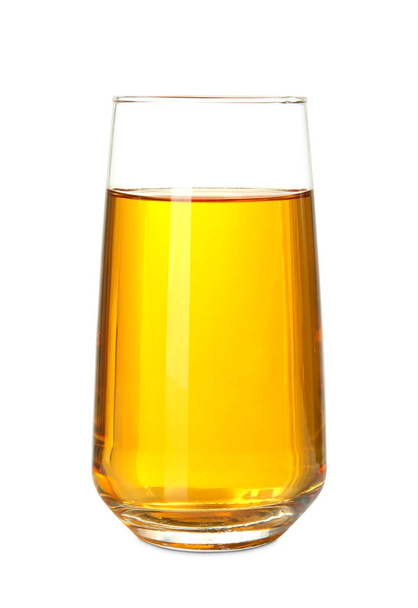 Glass with fresh apple juice  - 写真・画像