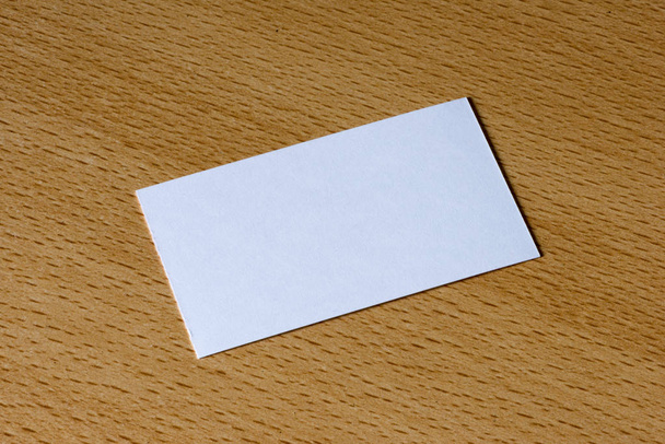 A white card  - Photo, Image