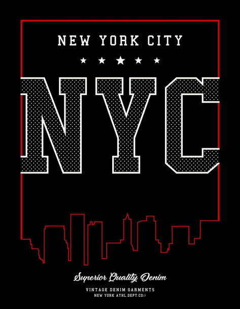 vektori typografia New York kokoelma
 - Vektori, kuva