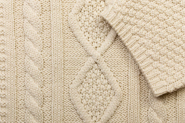 Tejido tejido de lana textura fondo
 - Foto, imagen