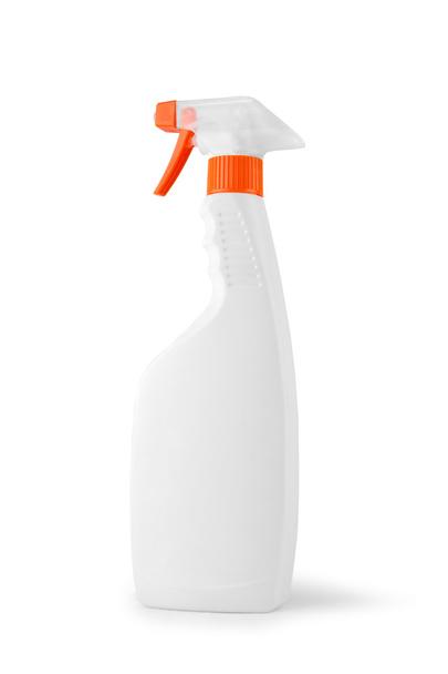 White bottle spray isolated - Foto, Imagem
