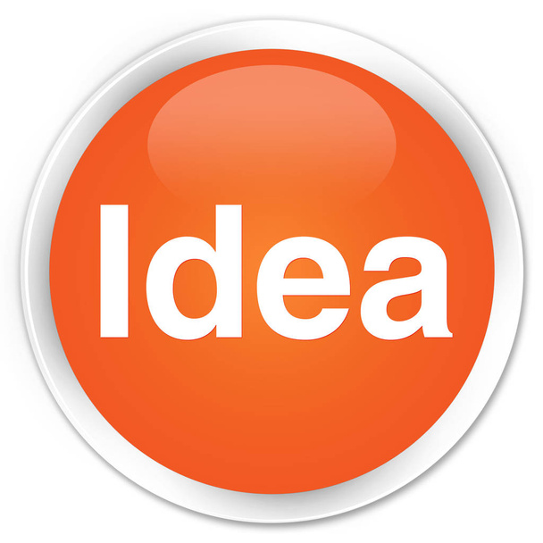 Idea botón redondo naranja premium
 - Foto, imagen