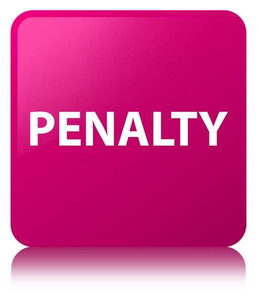 Penalidade rosa botão quadrado
 - Foto, Imagem