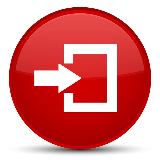 Піктограма входу спеціальна червона кругла кнопка
 - Фото, зображення