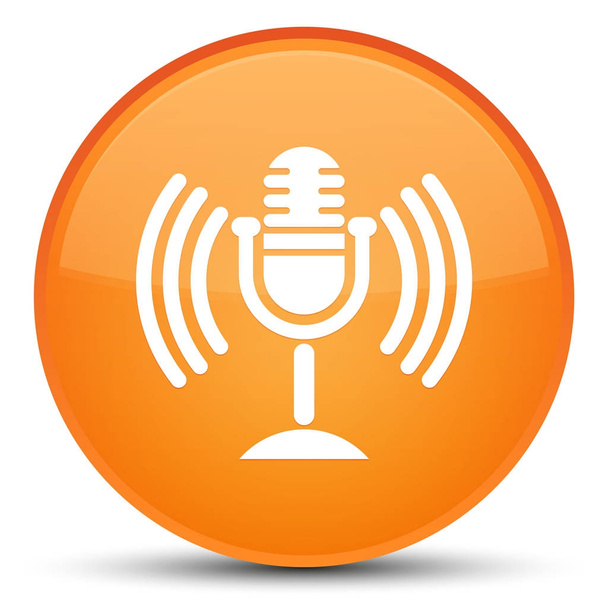 Мікрофон спеціальна помаранчева кругла кнопка
 - Фото, зображення