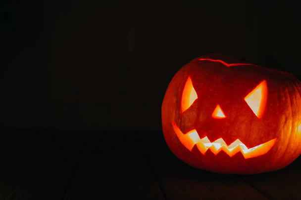 Halloween Pumpkin Lantern - Valokuva, kuva
