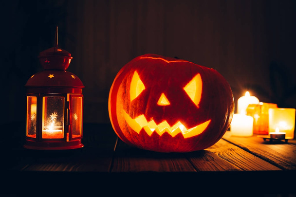 Halloween Pumpkin Lantern - Foto, immagini