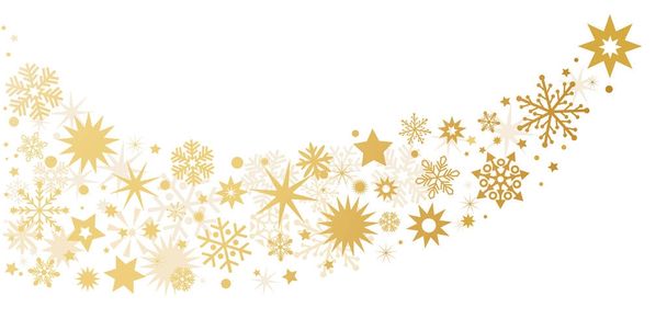 christmas decoration stars - Διάνυσμα, εικόνα