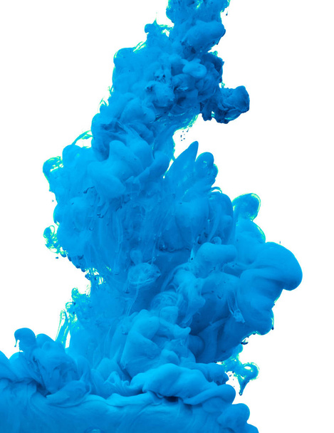 paint in water color liquid - 写真・画像