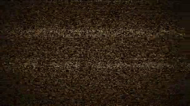 TV geluid achtergrond - oranje - Video