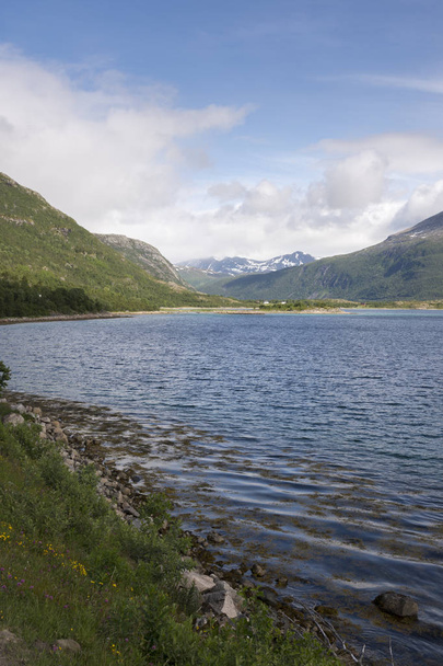 panoramica in Eggun in Norvegia
 - Foto, immagini