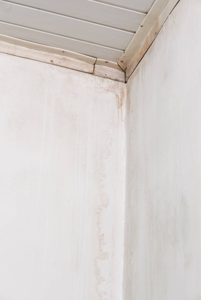 Problem with mould and wet stains at home. - Foto, imagen