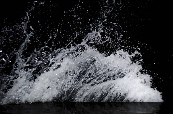 Splashing wave on the Black sea. - Photo, Image