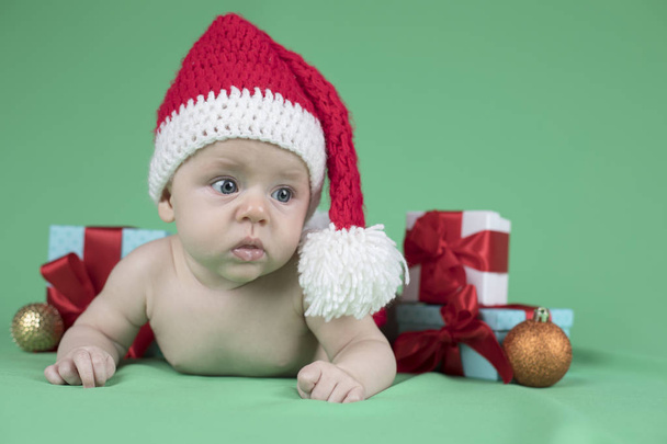 Happy Christmas baby - Foto, afbeelding
