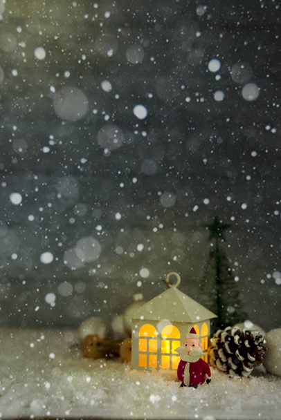 beautiful Christmas house - Φωτογραφία, εικόνα