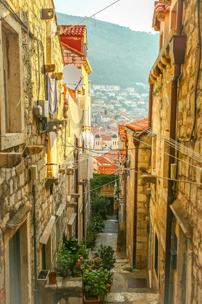 Street in Dubrovnik - Foto, imagen