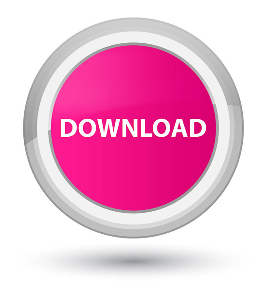 Download prime pink round button - Φωτογραφία, εικόνα