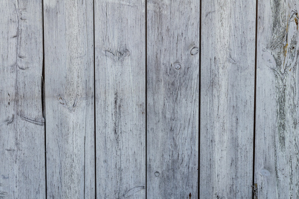 灰色の木の板壁の水平の背景 - 写真・画像