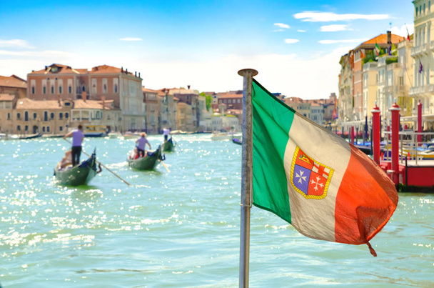 an Italian flag - Photo, Image