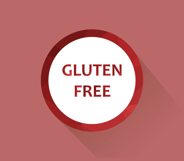 gluten free icon on white background - Vector, Image